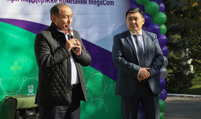 При поддержке MegaCom в детской больнице №3 Бишкека обновили ЛОР-отделение