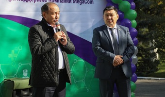 При поддержке MegaCom в детской больнице №3 Бишкека обновили ЛОР-отделение