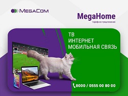 Теперь тарифное предложение MegaHome, которое предлагает пользователям сразу мобильную связь, домашний интернет и цифровое ТВ, стало еще лучше. 