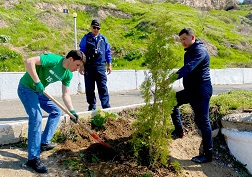 Экологическое мероприятие под лозунгом «MegaCom – за чистый город» прошло 7-8 апреля с участием 50 сотрудников РО компании в южной столице