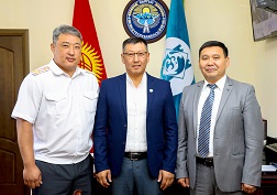9 сентября состоялось подписание Меморандума о сотрудничестве между мэрией города Бишкека, Главным управлением внутренних дел столицы и ЗАО «Альфа Телеком»