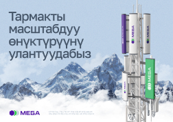 MEGA компаниясы ири шаарлардагы жана айылдардагы 4G стандарттагы байланышынын кубаттуулугун жогорулатты.