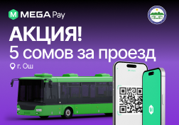 Государственный оператор сотовой связи MEGA продолжает социальную поддержку кыргызстанцев. Теперь и жители южной столицы могут существенно экономить свои финансы. 